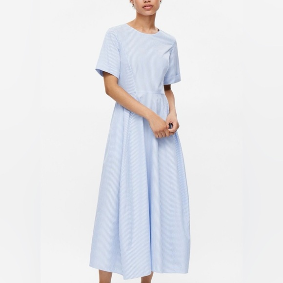 COS Dresses & Skirts - 🔥NWT COS Striped Flared Maxi Dress. Size 10